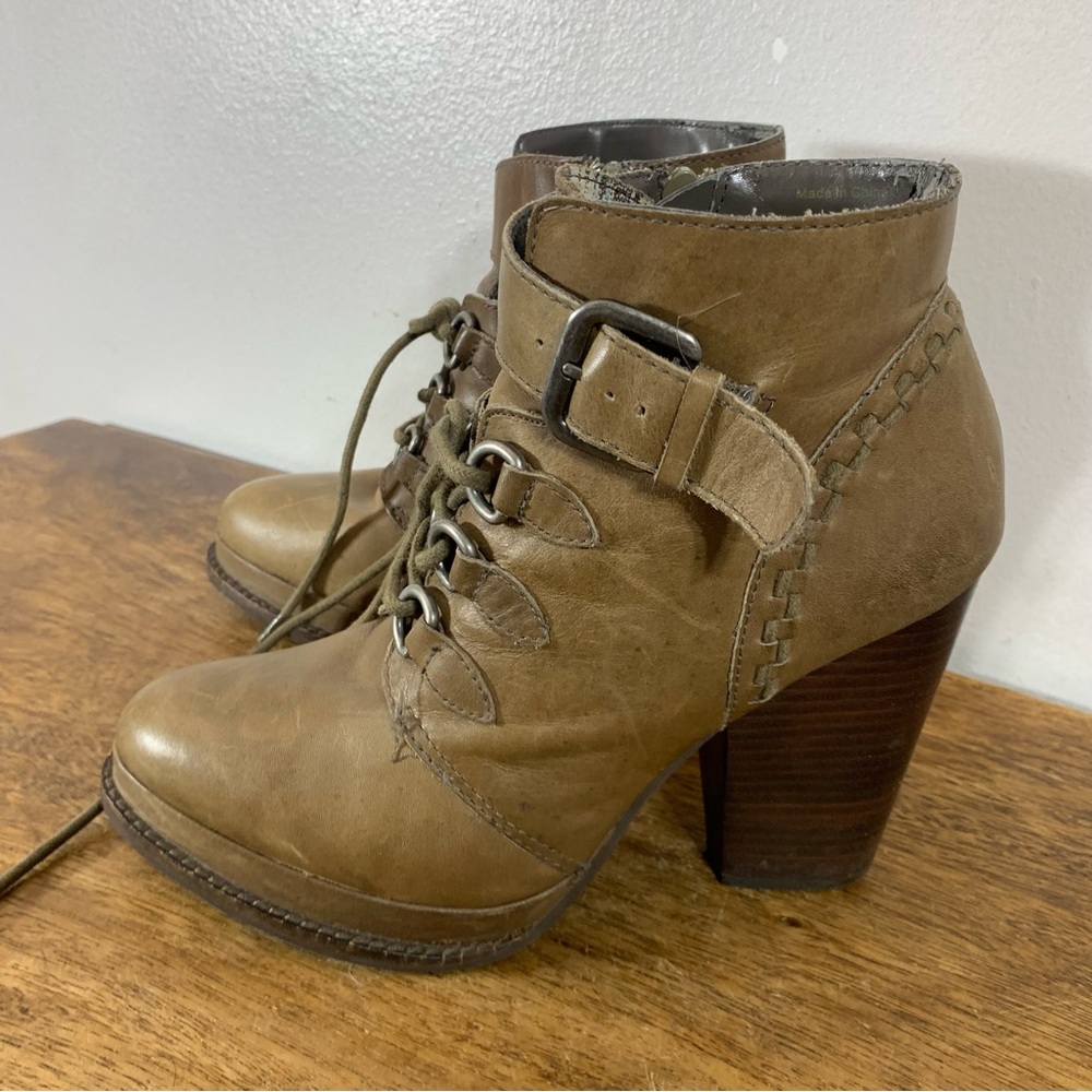 Seychelles heeled leather boots